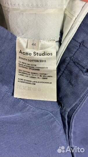 Шорты Acne Studios оригинал