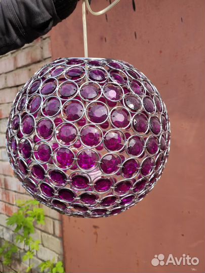 Декоративные плафоны из страз