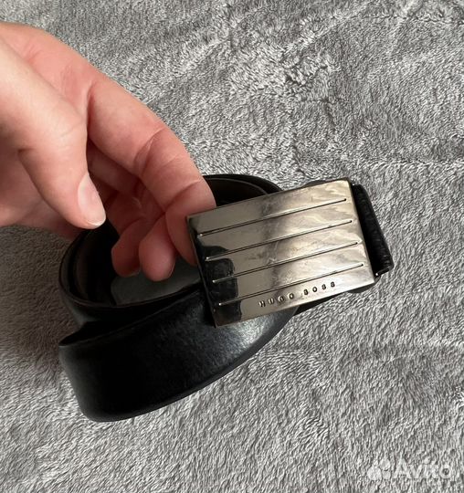 Ремень мужской Hugo Boss оригинал кожа