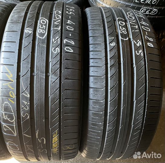 Continental ContiSportContact 5 255/40 R20