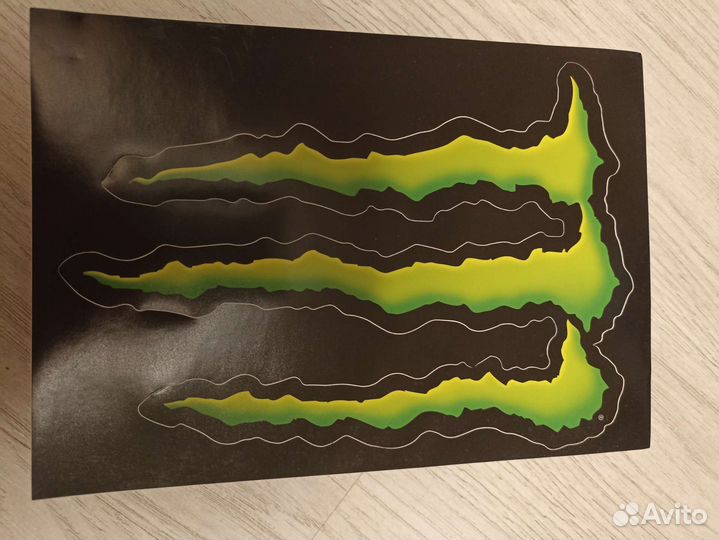 Наклейки monster