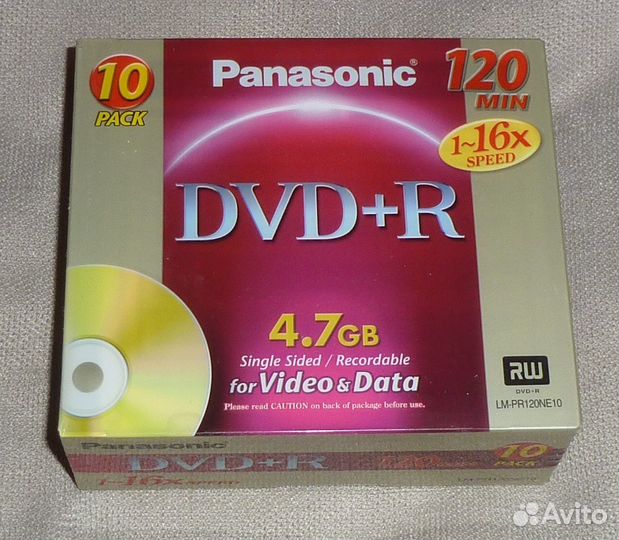 Video DVD-R,DVD+R Panasonic(Japan)