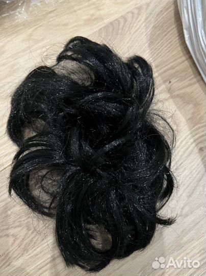 Парик резинка волосы