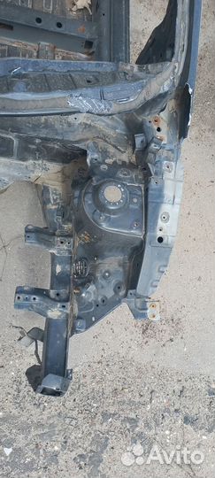 Порог со стойкой левый Hyundai Solaris 2010-2017