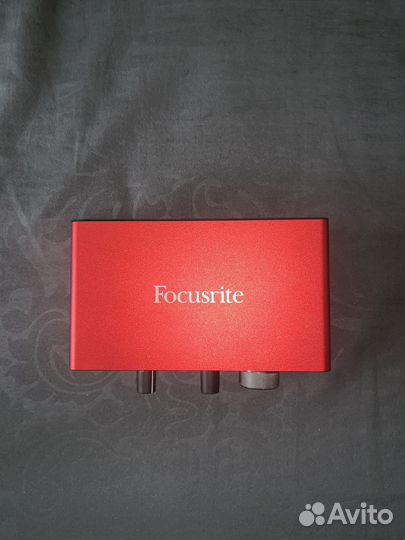 Звуковая карта focusrite Scarlett Solo 3rd Gen