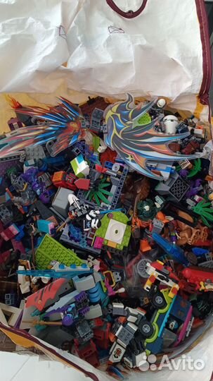 Lego детали россыпью 38кг