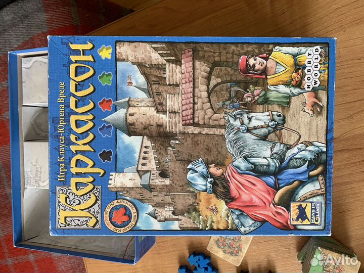 Легендарная настолка Каркассон состояние как новая