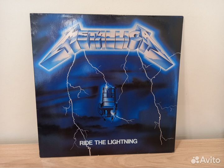 Metallica – Ride The Lightning VG+/VG+ Europe