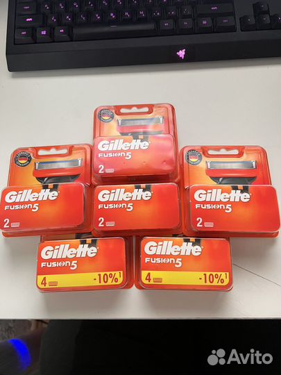 Кассеты gillette fusion 5