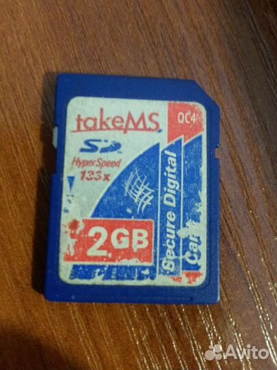 Карта памяти SD secure digital card 2gb