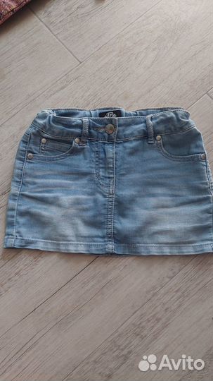 Шорты джинсовые для девочки 134