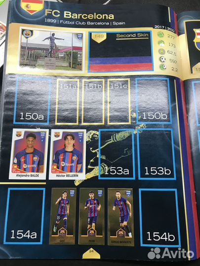 Panini FIFA 2022/2023 Альбом + 139 наклеек