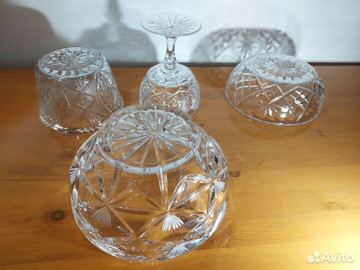 Хрусталь винтажный Гусь Хрустальный