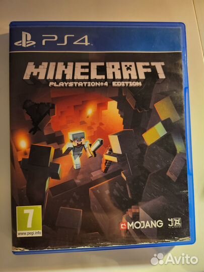 Диски на ps4 minecraft