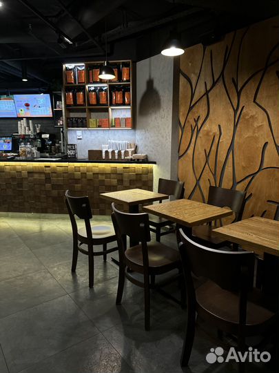 Кофейня с кухней и посадкой в бц. Готовый бизнес