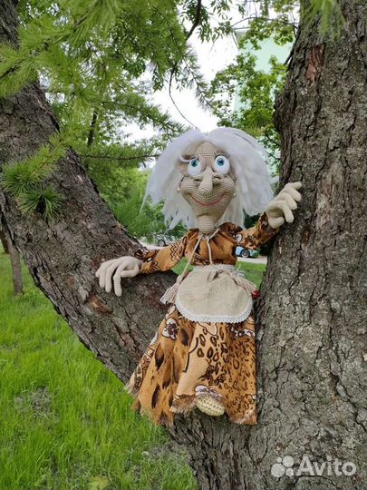 Интерьерная бабушка яга