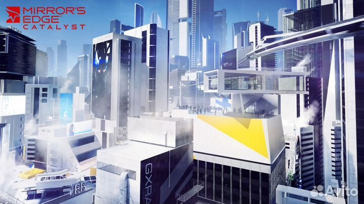 PS4 диск Mirror's Edge Catalyst, новый, запечатан