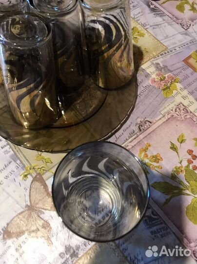 Стаканы легкие стекло (новые, Чехия)