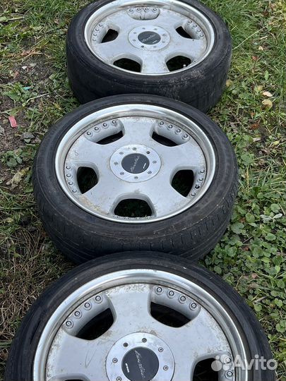 Литые диски р18 5 114 3 бу work evroline