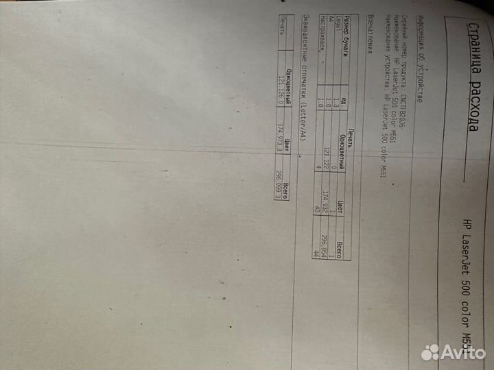 Цветной лазерный принтер А4 HP Color LaserJet M551