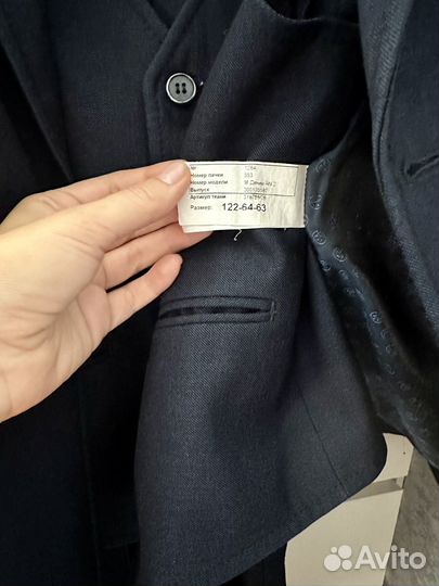 Школьный костюм для мальчика 122 128 синий