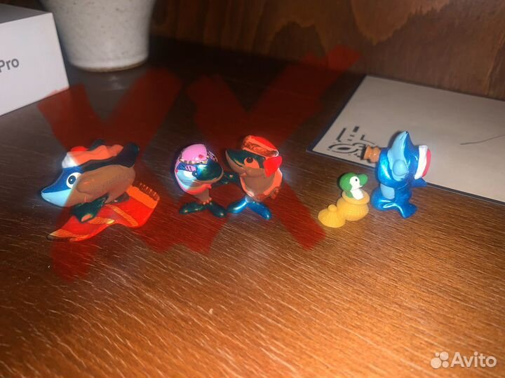 Kinder смурфы, животные (90е годы) пакетом