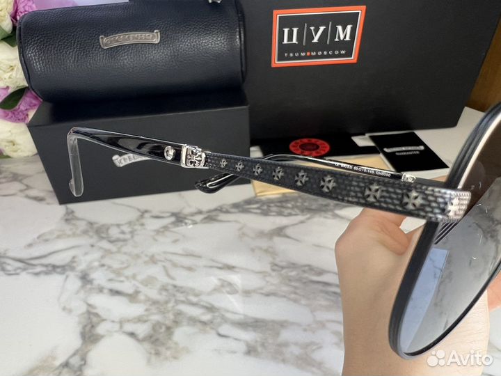 Очки Chrome Hearts солнцезащитные унисекс