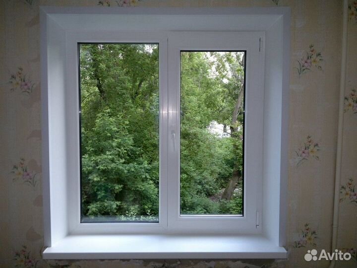 Окно пластиковое с откосами