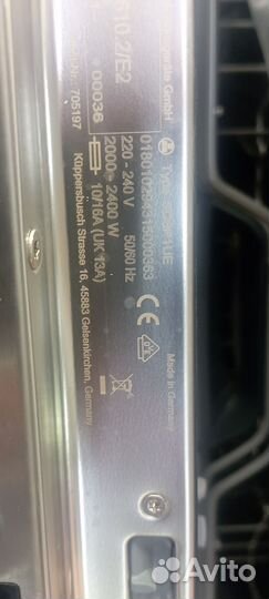 Посудомоечная машина Kuppersbusch igve 6610.2