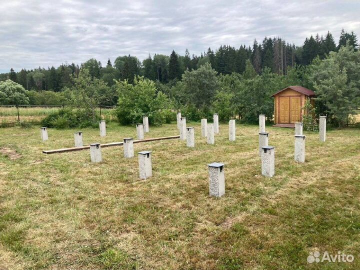 Монтаж винтовых свай