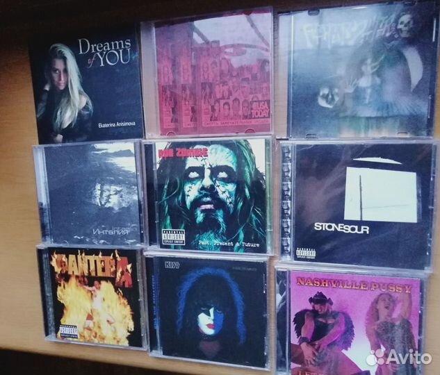 CD фирм. и лиц. Metal, Hard Rock, Alt. Обн. 17.09