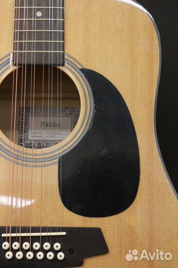 Шикарная Акустическая 12-ти струнная гитара fabio