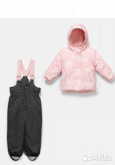 Зимний костюм для девочки 80