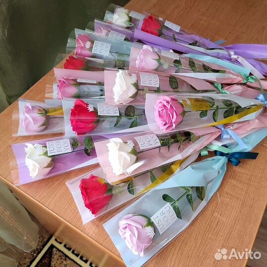 Роза из мыла