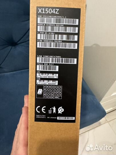 Ноутбук asus Vivobook 15 X1504Za-BQ1104 Silver