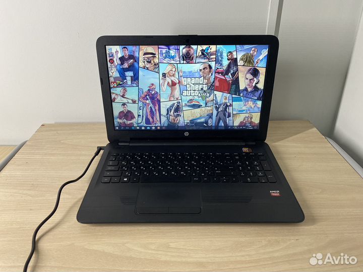 Игровой ноутбук Hp 2видеокарты/4ядра/8гб/SSD