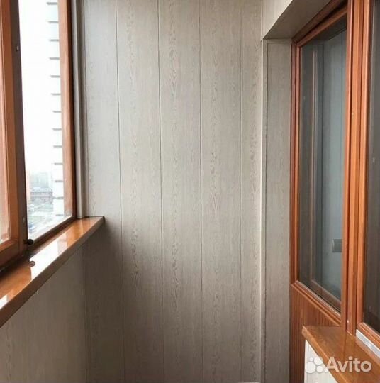 Остекление и отделка балкона