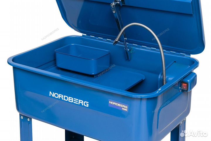 Установка для мойки деталей эл. насос 75л NW90