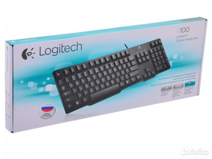 Новые (в упаковке) проводные клавиатуры и мыши