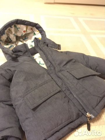 Куртка детская зимняя размер 80