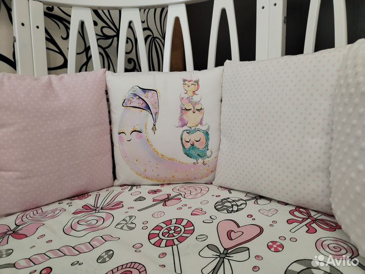 Комплект бортиков в кроватку