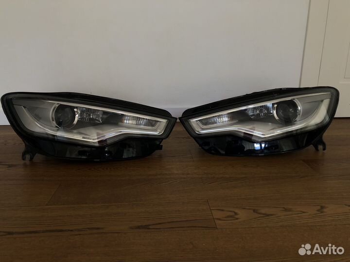 Комплект фар для Audi A6 C7 оригинал