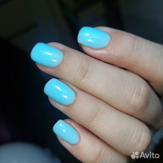 Маникюр Педикюр с однотонным покрытием