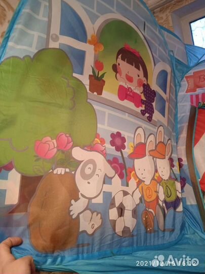 Детская палатка - дом