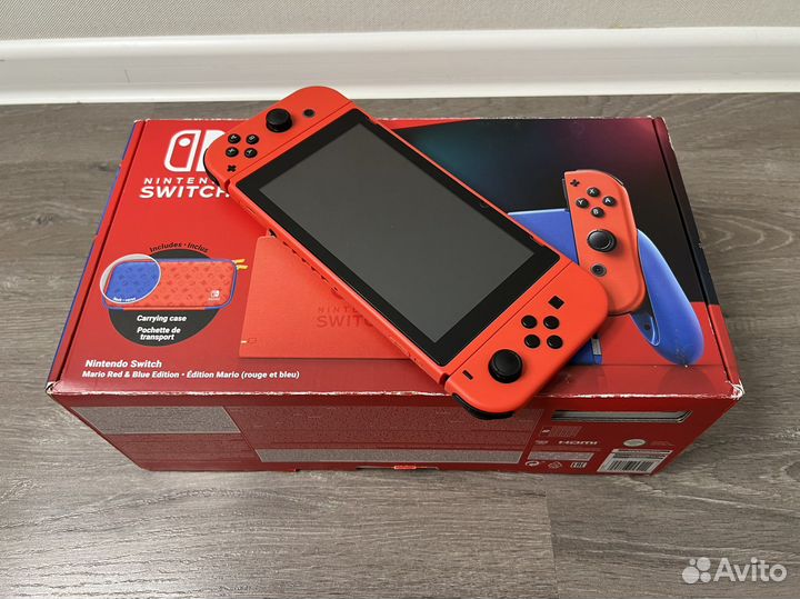 Nintendo Switch V2 Чип Mario Limited В Идеале