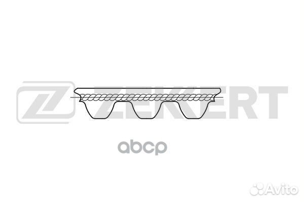 Ремень зубчатый грм Chevrolet Aveo (T300) 11