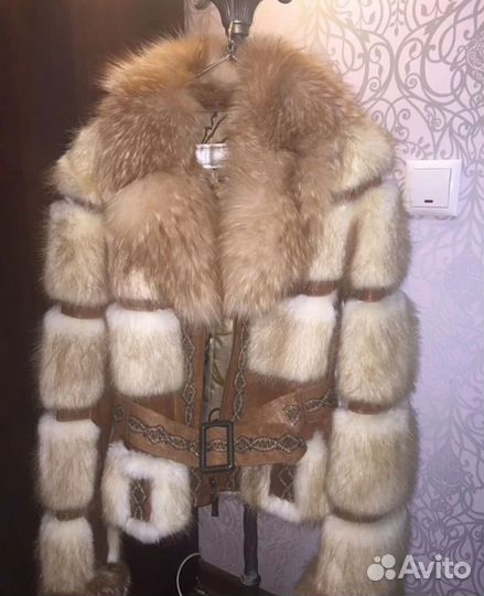 Полушубок шубка куртка женская