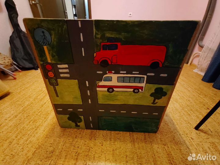 Бизиборд -домик для ребенка