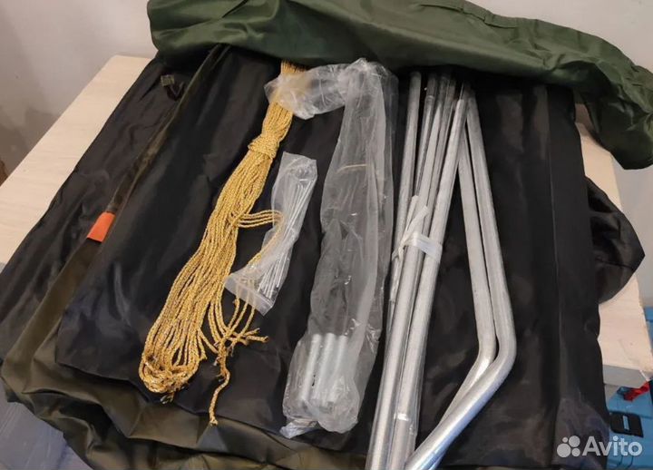 Туристическая 3х местная палатка с тамбуром