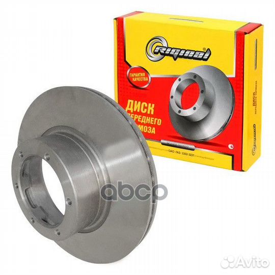 Диск тормозной для а/м Г-3302-3221 передний D10